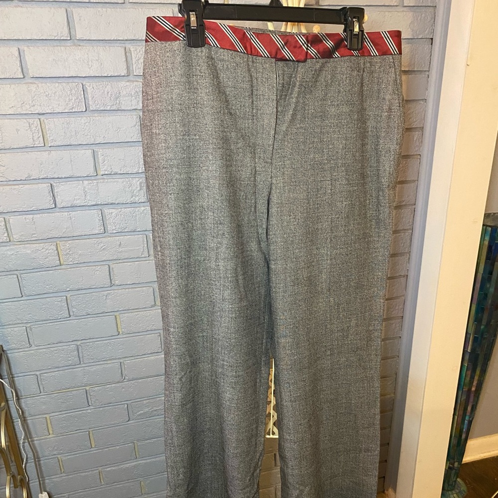 Women’s Wool Brooks Brothers Gray Pants Size 14